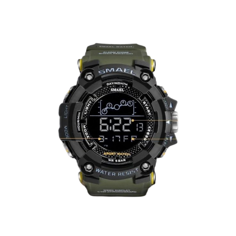 Relógio Digital Esporte Radical Militar - Nanifit Modas